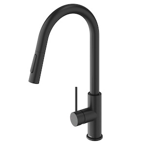 Bathroom and toilet fitting: Methven Minimalist MK2 Pull Down Sink Mixer | Matte Black