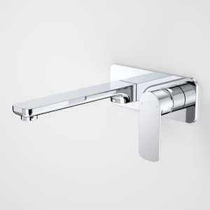 Caroma Luna Wall Basin/Bath Mixer 210mm | Chrome 6 Star