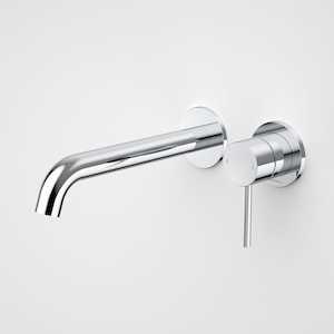 Caroma Liano II Wall Basin/Bath Mixer 210mm | Chrome