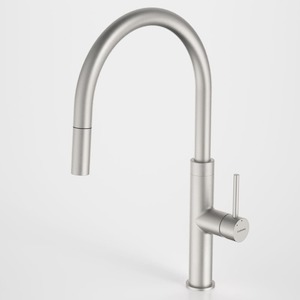 Caroma Liano II Pull Out Sink Mixer | Brushed Nickel