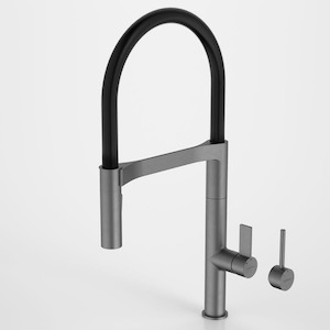 Caroma inVogue Pull Down Sink Mixer with Dual Spray | Gunmetal