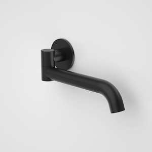 Caroma Liano II Swivel Bath Spout 220mm | Matte Black