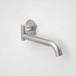 Caroma Liano II Swivel Bath Spout 220mm | Brushed Nickel