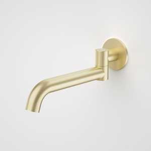 Caroma Liano II Swivel Bath Spout 220mm | Brushed Brass