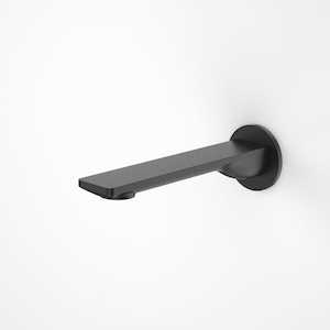 Caroma Urbane II Round Basin/Bath Spout 180mm | Matte Black