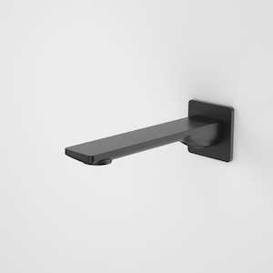 Caroma Urbane II Square Basin/Bath Spout 180mm | Matte Black