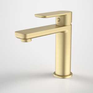 Caroma Luna Basin Mixer | Brushed Brass