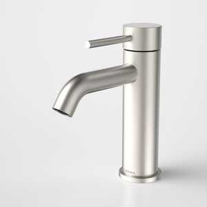 Caroma Liano II Basin Mixer | Brushed Nickel