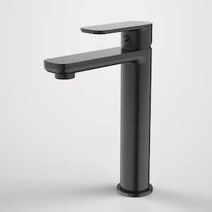 Caroma Luna Mid Basin Mixer | Satin Black