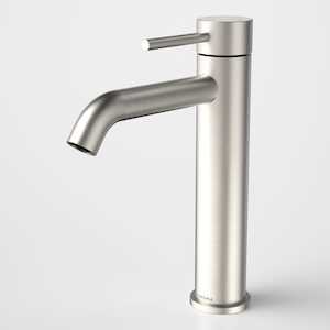 Caroma Liano II Mid Tower Basin Mixer | Brushed Nickel