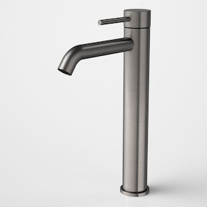 Caroma Liano II Tower Basin Mixer | Gunmetal