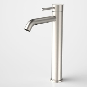 Caroma Liano II Tower Basin Mixer | Brushed Nickel