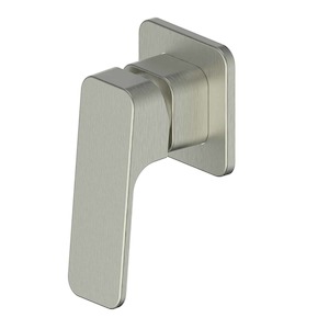 Greens Swept Shower Mixer Trim Set | Brushed Nickel