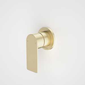 Caroma Urbane II Round Shower Mixer | Brushed Brass