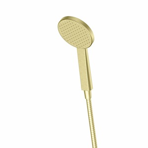 Greens Glide RainBoost Hand Shower with Hose | Brushed Brass