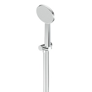 Greens Glide RainBoost Hand Shower with Wall Outlet Bracket | Chrome