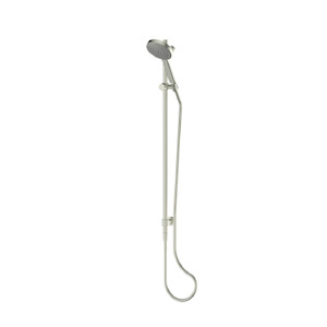 Greens Lavish Brass Rail Shower | Brushed Nickel