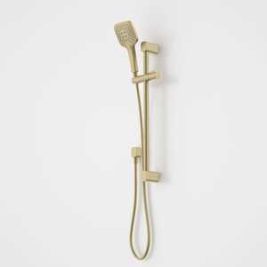 Caroma Luna Multi-Function Rail Shower | Brushed Brass