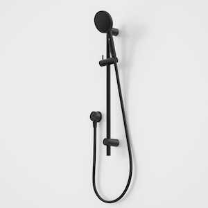 Caroma Urbane II Rail Shower | Matte Black