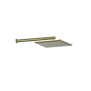 Greens Skyla Wall Shower Shower 280mm | Brushed Brass