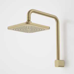 Caroma Luna Fixed Wall Shower | Brushed Brass