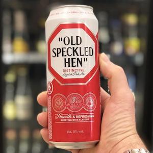 Liquor store: Old Speckled Hen