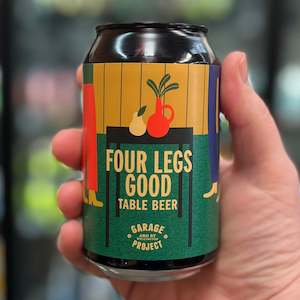 Liquor store: Four Legs Good Table Beer