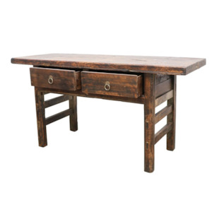 Furniture: ORIGINAL BUTCHER'S TABLE | CONSOLE