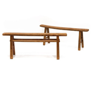 Furniture: ORIGINAL WOODEN BENCH