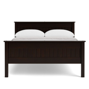 ANDORRA SLAT BED | HIGH FOOT END | ALL SIZES | NZ MADE BEDROOM FURNITURE