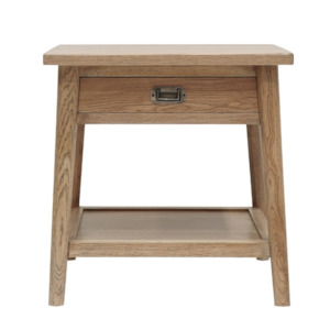 Vaasa Oak Bedside Table