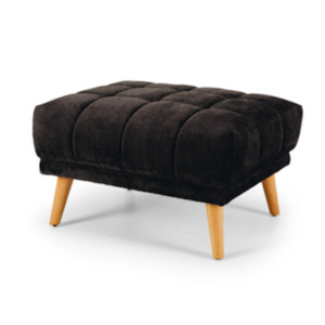 Towelie Ottoman / Footstool | Panther Black