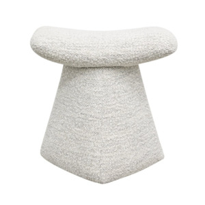 Furniture: BIMINI FOOTSTOOL | OTTOMAN | CREAM