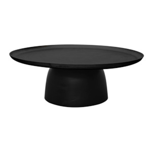 GLENBROOK BLACK COFFEE TABLE