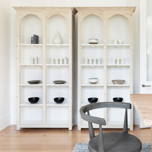 ALHAMBRA DISPLAY CABINET | GREY WHITE