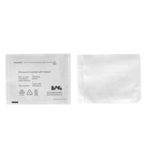 Product design: POLLAST!C Shipping Document Pouches