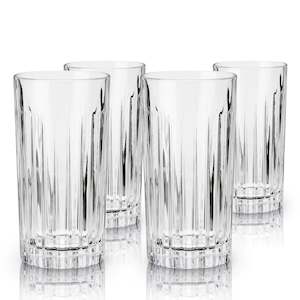 Crystal Highball Tumblers | Set of 4