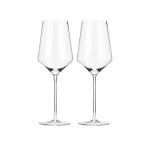 Crystal Bordeaux Glasses | Set of 2