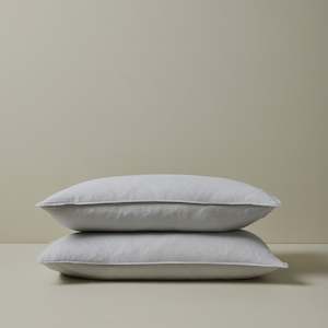 Ravello Linen Pillowcase Set | Silver