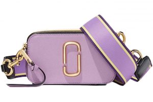 Marc Jacobs Snapshot Lilac Multi Crossbody Bag