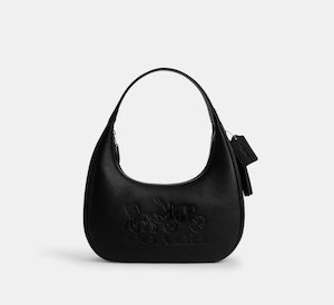 Coach Carmen Shoulder Bag Obsidian Black