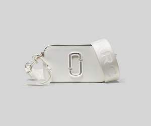 Marc Jacobs Snapshot White Crossbody Bag