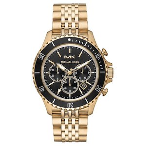 Michael Kors Men’s Chronograph Gold-Tone Stainless Steel Watch