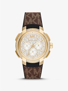 Michael Kors Signature Acorn Strap Watch