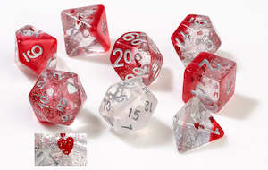 Sirius Dice: Polyhedral Dice Set - Hearts