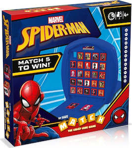 Childrens Board Games: Top Trumps: Marvel Spider-Man Match