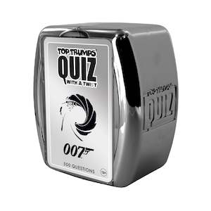 Party Board Games: Top Trumps Quiz - 007 James Bond Edition