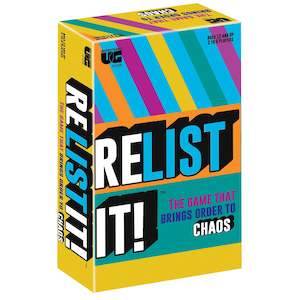 Party Board Games: Relist It! Game