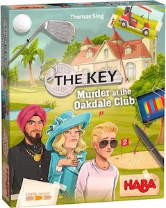 Mystery Board Games: The Key: Murder at the Oakdale Club