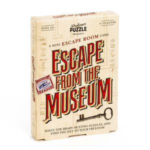 Mystery Board Games: Professor Puzzle Games: Escape from the Museum